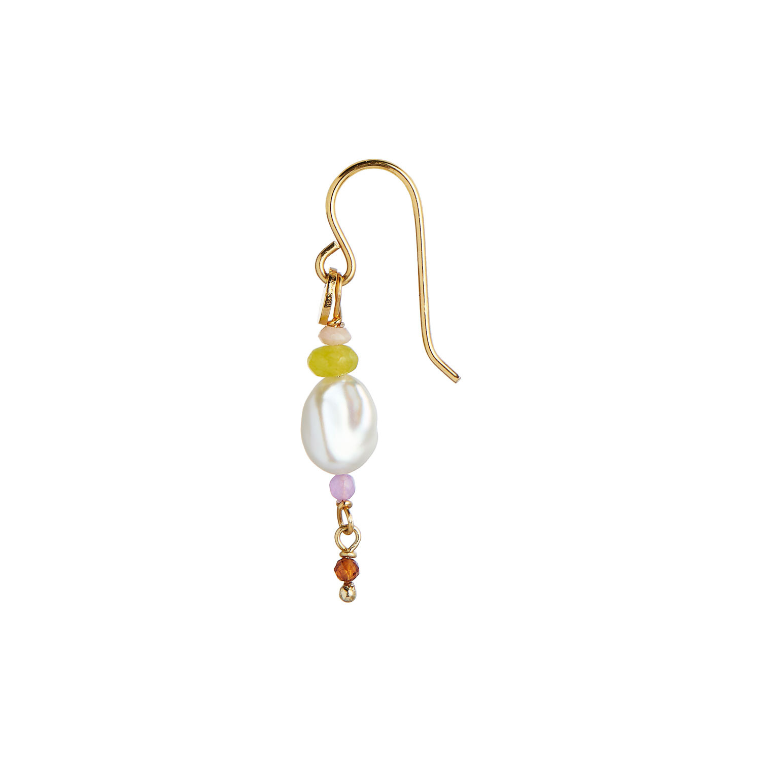 Baroque Pearl Earring Candy Stones - ​Hinrichsen ApS